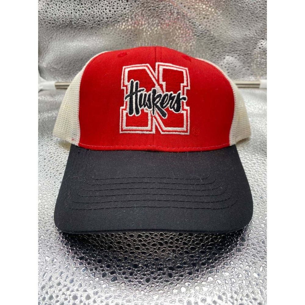 Nebraska Huskers Captivating Headgear Hat Mens OSFA Red Black Snapback Cap